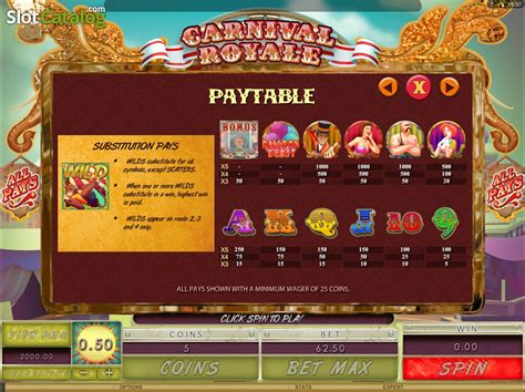 Carnival Royale slot .